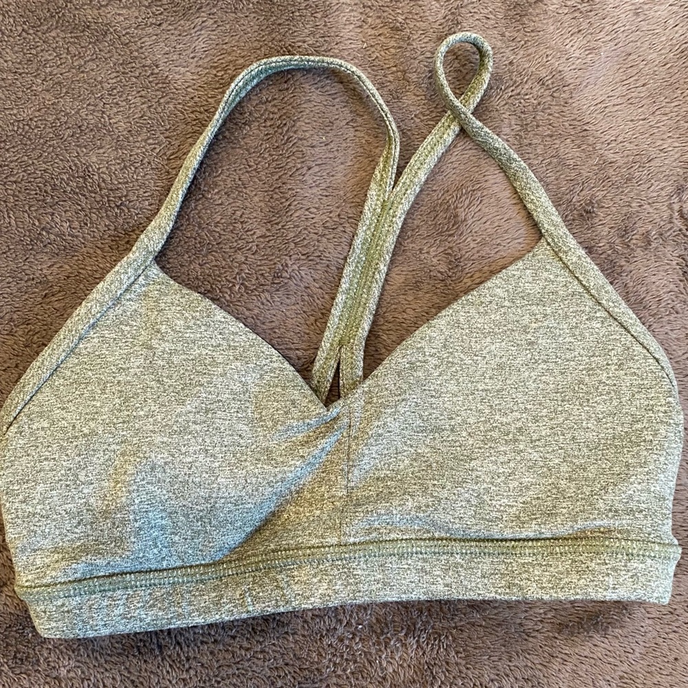 Fleo Reinette green small bra